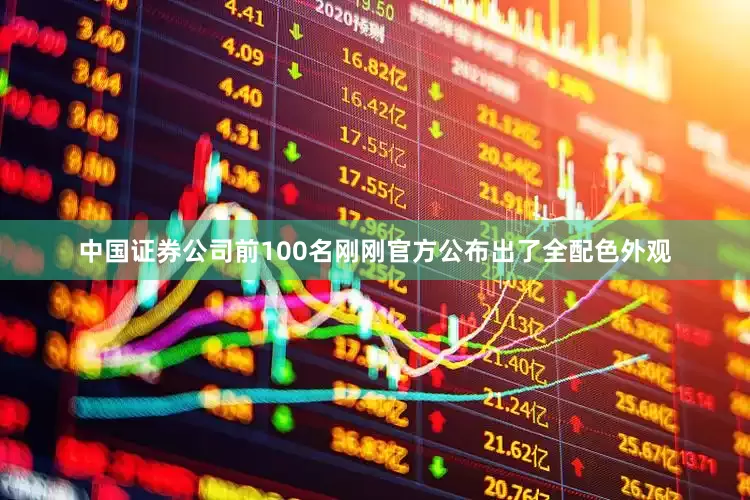 中国证券公司前100名刚刚官方公布出了全配色外观