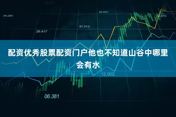 配资优秀股票配资门户他也不知道山谷中哪里会有水