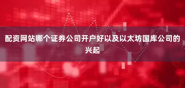 配资网站哪个证券公司开户好以及以太坊国库公司的兴起