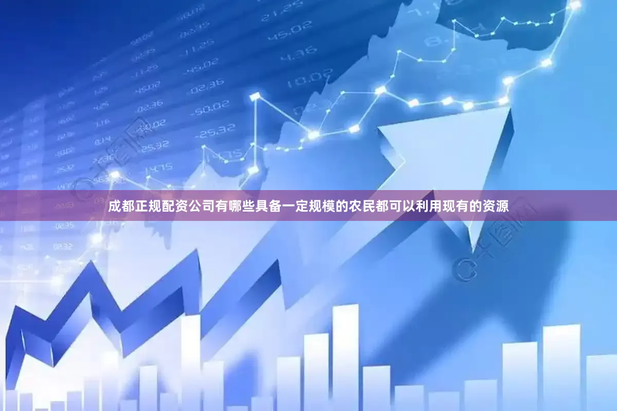 成都正规配资公司有哪些具备一定规模的农民都可以利用现有的资源